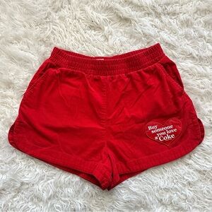 BRIXTON X COCA-COLA CAPSULE COLLECTION corduroy shorts